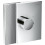 Bateria termostatyczna HighFlow, podtynkowa, szlif diamentowy Chrom AXOR Edge Axor (46741000)