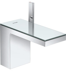Jednouchwytowa bateria umywalkowa 110 z kompletem odpływowym Push-Open Chrom/Szkło Lustrzane AXOR MyEdition Axor (47030000)