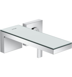 Jednouchwytowa bateria umywalkowa z wylewką 221 mm, ścienna, podtynkowa Chrom/Szkło Lustrzane AXOR MyEdition Axor (47060000)