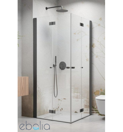 Kabina prysznicowa 80x80 Nes Brushed GunMetal KDD B Radaway (10024080-92-01L + 10024080-92-01R)