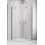 Kabina prysznicowa 80x80 Nes Brushed Nickel KDD B Radaway (10024080-91-01L + 10024080-91-01R)