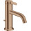 Jednouchwytowa bateria umywalkowa 70 z kompletem odpływowym z cięgłem Czerwony Złoty Szczotkowany AXOR One Axor (48000310)