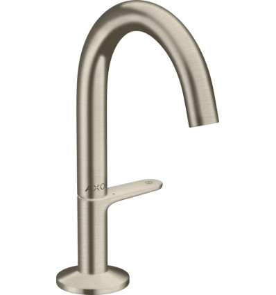 Bateria umywalkowa Select 140 z kompletem odpływowym Push-Open Nikiel Szczotkowany AXOR One Axor (48010820)