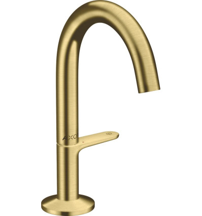 Bateria umywalkowa Select 140 z kompletem odpływowym Push-Open Mosiądz Szczotkowany AXOR One Axor (48010950)