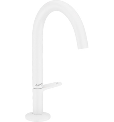 Bateria umywalkowa Select 170 z kompletem odpływowym Push-Open Biały Matowy AXOR One Axor (48020700)