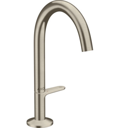 Bateria umywalkowa Select 170 z kompletem odpływowym Push-Open Nikiel Szczotkowany AXOR One Axor (48020820)