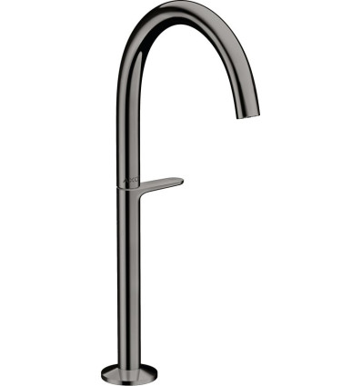 Bateria umywalkowa Select 260 do umywalek nablatowych z kompletem odpływowym Push-Open Czarny Chrom AXOR One Axor (48030330)