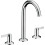 3-otworowa bateria umywalkowa 170 z kompletem odpływowym Push-Open Chrom AXOR One Axor (48050000)