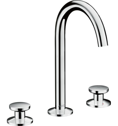 3-otworowa bateria umywalkowa Select 170 z kompletem odpływowym Push-Open Chrom AXOR One Axor (48070000)