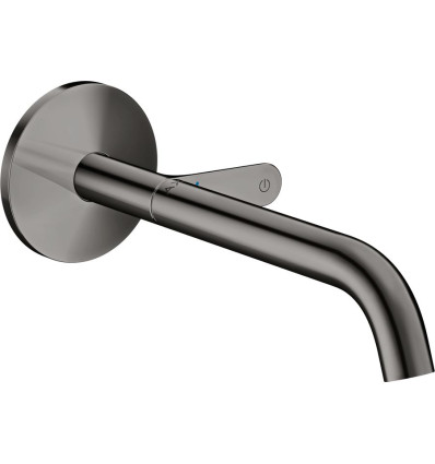 Bateria umywalkowa Select z wlewką 220 mm, ścienna, podtynkowa Czarny Chrom Polerowany AXOR One Axor (48112330)