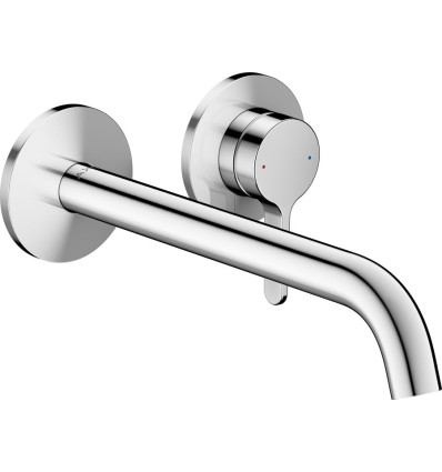Jednouchwytowa bateria umywalkowa z wylewką 220 mm, ścienna, podtynkowa Chrom AXOR One Axor (48120000)