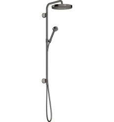 Komplet prysznicowy 280 1jet, podtynkowy Czarny Chrom Polerowany AXOR One Axor (48790330)