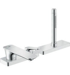 3-otworowa jednouchwytowa bateria na brzeg wanny, sBox Chrom AXOR Citterio C Axor (49430000)