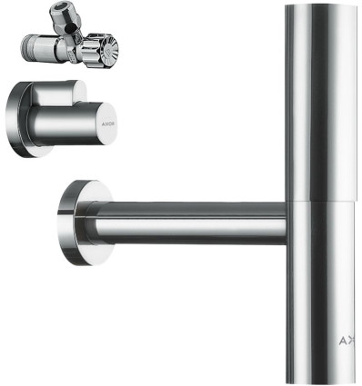 AXOR Syfon ozdobny Flowstar, zestaw Chrom Axor (51304000)
