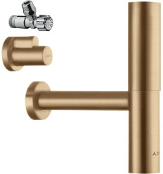 AXOR Syfon ozdobny Flowstar, zestaw Brąz Szczotkowany Axor (51304140)