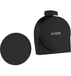 AXOR Element zewnętrzny do syfonu wannowego z napełnianiem przez przelew, Plus Czarny Matowy Axor (58304670)