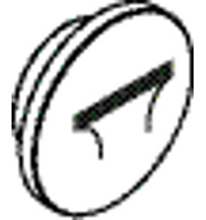 AXOR Symbol strumień PowderRain zewnętrzny do modułu Select Chrom Axor (93312000)