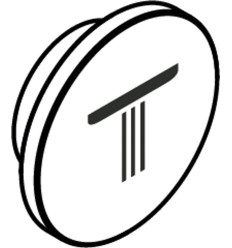 AXOR Symbol strumień Rain mały do modułu Select Chrom Axor (93663000)