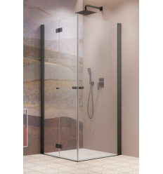 Kabina prysznicowa 80x80 Nes Brushed GunMetal KDD B / KDD I Radaway (10024080-92-01L + 10015080-92-01R)
