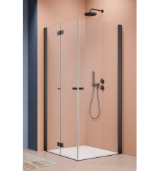 Kabina prysznicowa 80x80 Nes Black KDD B / KDD I Radaway (10024080-54-01L + 10015080-54-01R)