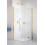 Kabina prysznicowa 80x80 Nes Brushed Gold KDD B / KDD I Radaway (10015080-99-01L + 10024080-99-01R)