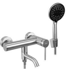 Bateria wannowa nikiel szczotkowany Clif Rea (REA-B6874)