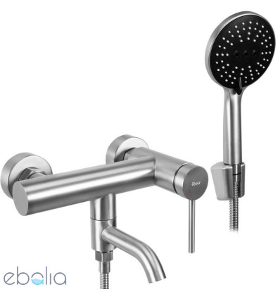 Bateria wannowa nikiel szczotkowany Clif Rea (REA-B6874)