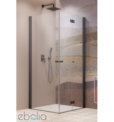 Kabina prysznicowa 80x80 Nes Brushed GunMetal KDD B / KDD I Radaway (10015080-92-01L + 10024080-92-01R)