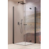 Kabina prysznicowa 80x80 Nes Brushed GunMetal KDD B / KDD I Radaway (10015080-92-01L + 10024080-92-01R)