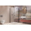 Kabina prysznicowa 80x80 Nes Brushed GunMetal KDD B / KDD I Radaway (10015080-92-01L + 10024080-92-01R)