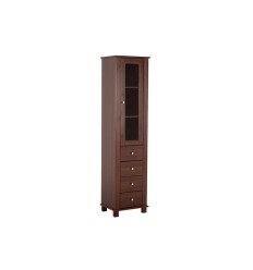 Szafka wysoka 45 cm 1 drzwi 4 szuflady Retro Comad (RETRO 800 FSC)
