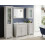 Lustro w ramie Palace White Comad (PALACE WHITE 841 -80CM FSC)