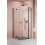 Kabina prysznicowa 80x80 Nes Brushed GunMetal KDD B / KDD II Radaway (10024080-92-01L + 10016080-92-01R)