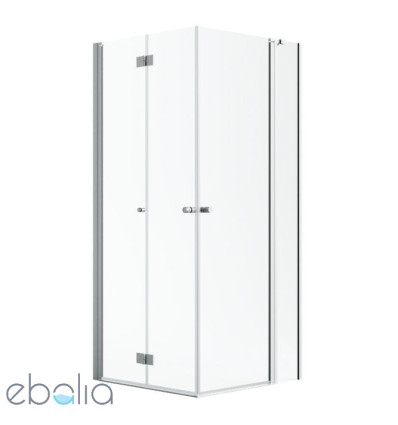 Kabina prysznicowa 80x80 Nes Brushed Nickel KDD B / KDD II Radaway (10024080-91-01L + 10016080-91-01R)