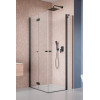 Kabina prysznicowa 80x80 Nes Black KDD B / KDD II Radaway (10024080-54-01L + 10016080-54-01R)