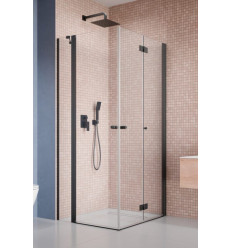 Kabina prysznicowa 80x80 Nes Black KDD B / KDD II Radaway (10016080-54-01L + 10024080-54-01R)