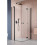 Kabina prysznicowa 80x80 Nes Black KDD B / KDD II Radaway (10016080-54-01L + 10024080-54-01R)