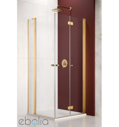 Kabina prysznicowa 80x80 Nes Gold KDD B / KDD II Radaway (10016080-09-01L + 10024080-09-01R)