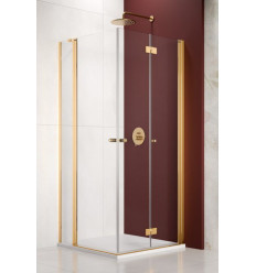 Kabina prysznicowa 80x80 Nes Gold KDD B / KDD II Radaway (10016080-09-01L + 10024080-09-01R)