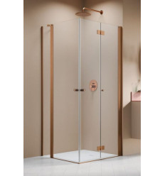 Kabina prysznicowa 80x80 Nes Brushed Copper KDD B / KDD II Radaway (10016080-93-01L + 10024080-93-01R)