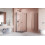 Kabina prysznicowa 80x80 Nes Brushed GunMetal KDD B / KDD II Radaway (10016080-92-01L + 10024080-92-01R)