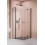 Kabina prysznicowa 80x80 Nes Brushed GunMetal KDD B / KDD II Radaway (10016080-92-01L + 10024080-92-01R)
