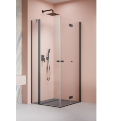 Kabina prysznicowa 80x80 Nes Brushed GunMetal KDD B / KDD II Radaway (10016080-92-01L + 10024080-92-01R)
