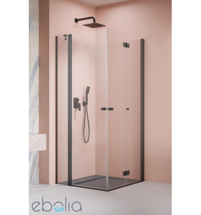 Kabina prysznicowa 80x80 Nes Brushed GunMetal KDD B / KDD II Radaway (10016080-92-01L + 10024080-92-01R)
