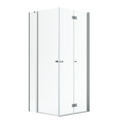Kabina prysznicowa 80x80 Nes Brushed Nickel KDD B / KDD II Radaway (10016080-91-01L + 10024080-91-01R)