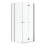 Kabina prysznicowa 80x80 Nes Brushed Nickel KDD B / KDD II Radaway (10016080-91-01L + 10024080-91-01R)