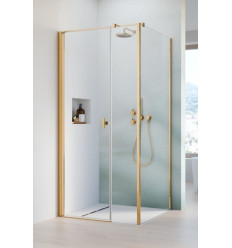 Kabina prysznicowa 100x70 Nes Gold KDS I Radaway (10023100-09-01L + 10043070-09-01)