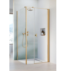 Kabina prysznicowa 100x70 Nes Gold KDS I Radaway (10023100-09-01R + 10043070-09-01)
