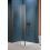 Kabina prysznicowa 100x70 Nes Brushed Copper KDS I Radaway (10023100-93-01L + 10043070-93-01)
