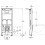 Stelaż podtynkowy slim do toalet myjących 6/3L DUPLO S SMART COMPACTO Roca (A8900A8020)